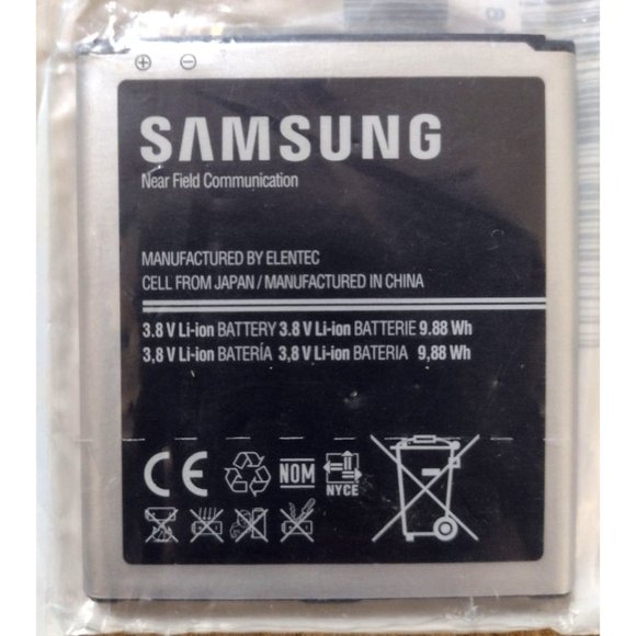 Samsung B600BU Standard Li-Ion Battery 2600mAh 3.8V Galaxy S4 VZW: SAM1545BATS - Picture 1 of 3